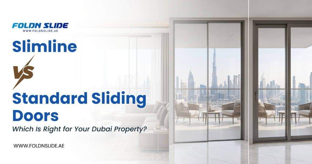 Slimline vs Standard Sliding Doors: Which Is Right for Your Dubai Property?