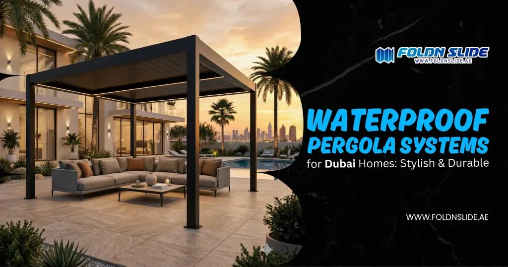 Waterproof Pergola Systems for Dubai Homes