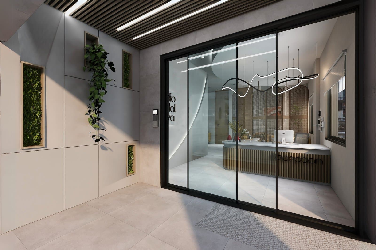 Bi-Parting Motorized Sliding Doors