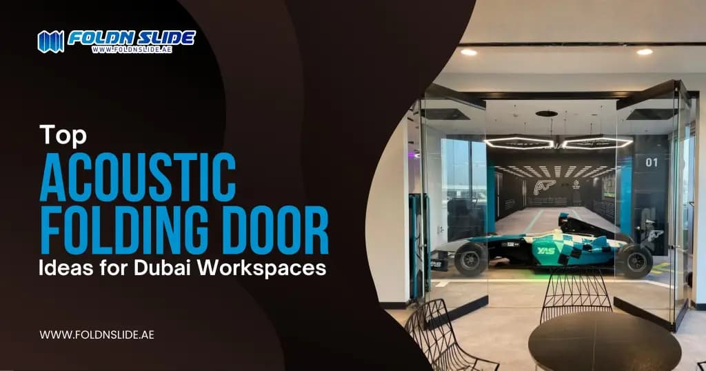 Top Acoustic Folding Door Ideas for Dubai Workspaces