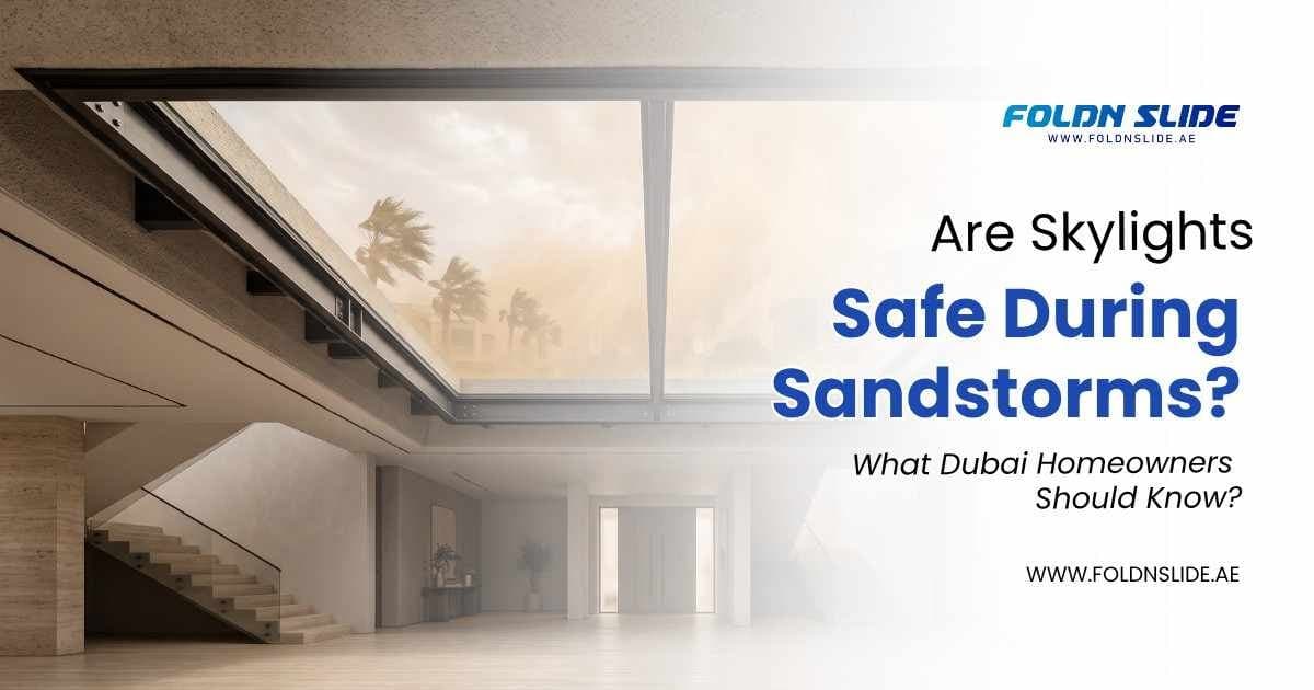 Are Skylights Safe During Sandstorms? What Dubai Homeowners Should Know