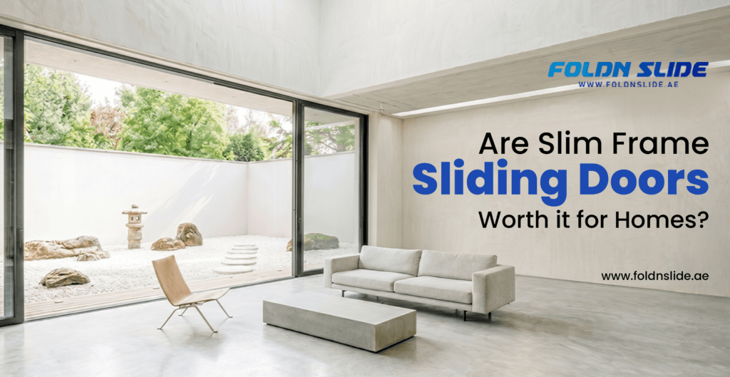 Are Slim Frame Sliding Doors Worth It for Homes?