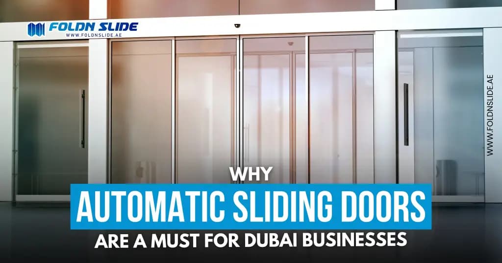 Why Automatic Sliding Doors Are a Must for Dubai Businesses