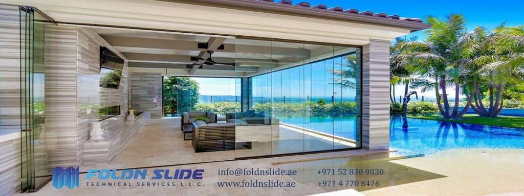 Folding Doors In Dubai Foldn Slide Technical Services Llc