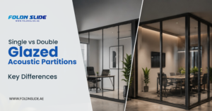 Single vs. Double Glazed Acoustic Partitions