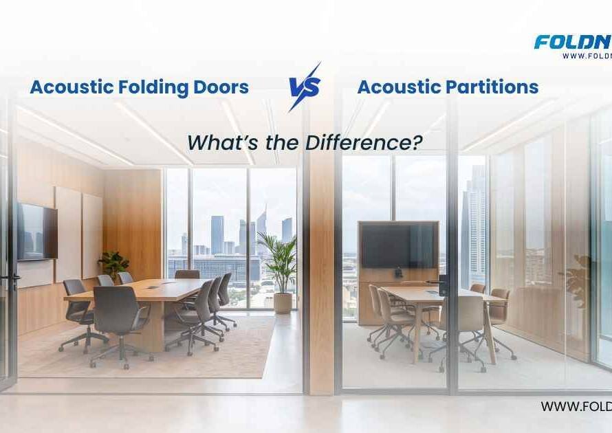 Acoustic Folding Doors vs Acoustic Partitions