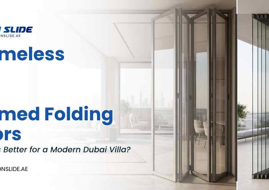 Frameless vs Framed Folding Doors